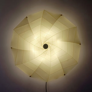 Vadorir Suspension Lumineuse en Tissu Spiralé