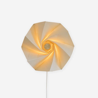 Vadorir Suspension Lumineuse en Tissu Spiralé