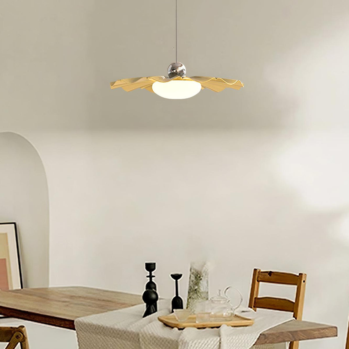 Doriora Suspension Laiton Acrylique Salle à Manger