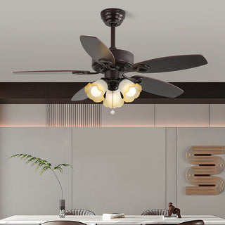 Plafonnier Ventilateur Vintage Elora