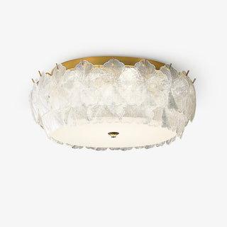 Lydoraris Lampe de Plafond en Verre Cluster de Fleurs
