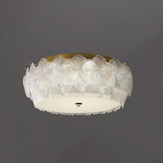 Lydoraris Lampe de Plafond en Verre Cluster de Fleurs
