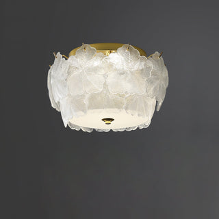 Lydoraris Lampe de Plafond en Verre Cluster de Fleurs