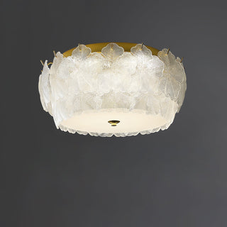 Lydoraris Lampe de Plafond en Verre Cluster de Fleurs