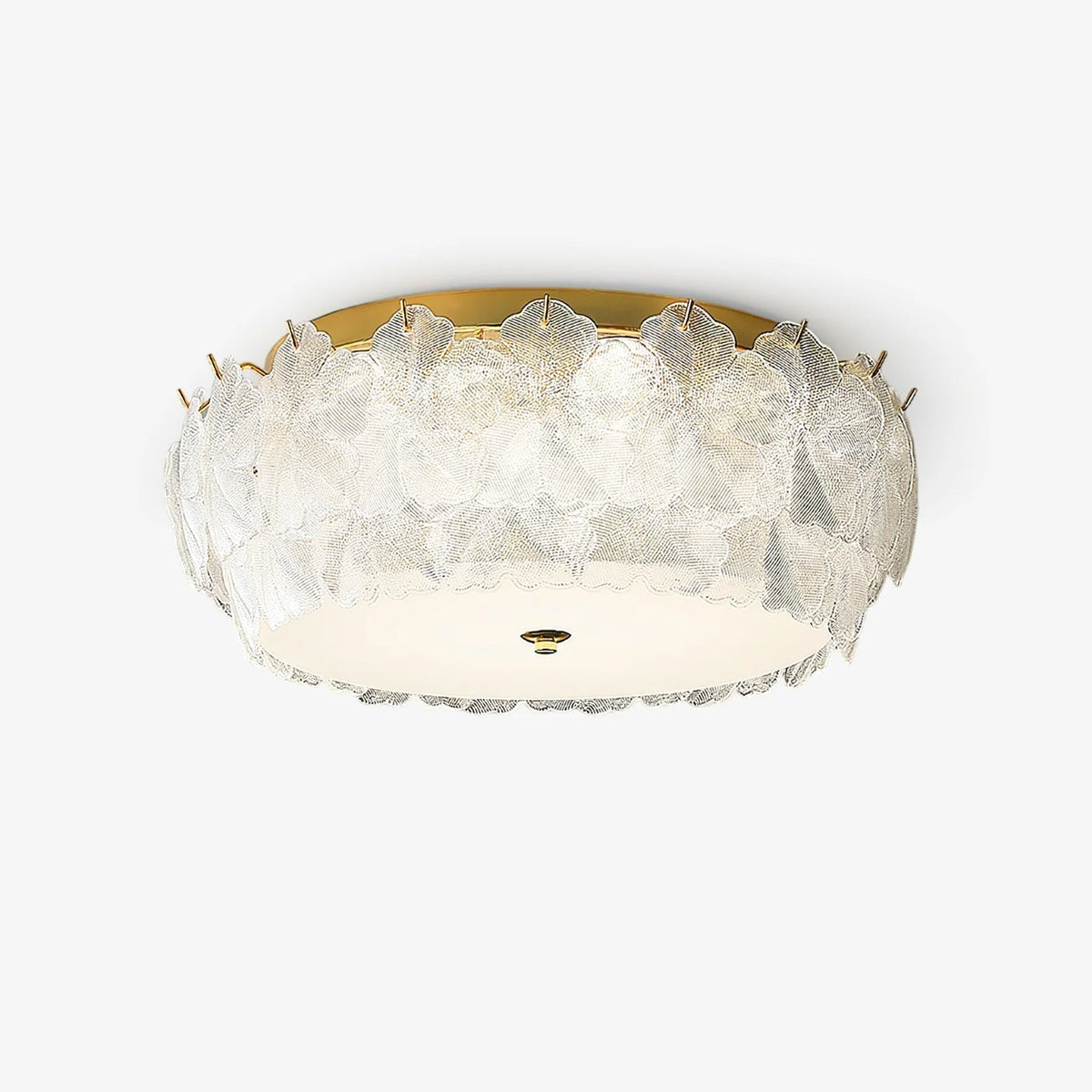 Quinona Lampe de Plafond en Verre Cluster de Fleurs