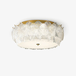 Lydoraris Lampe de Plafond en Verre Cluster de Fleurs