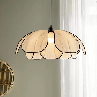 Elthaus Suspension Feuille Fiber Fleur