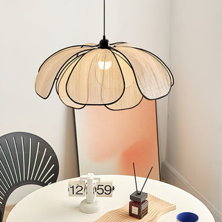 Elthaus Suspension Feuille Fiber Fleur