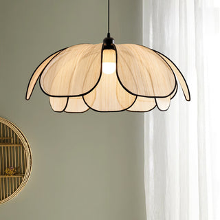 Elthaus Suspension Feuille Fiber Fleur