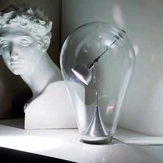 Veroce Lampe de Table en Verre Industriel