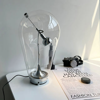 Veroce Lampe de Table en Verre Industriel