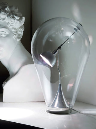 Veroce Lampe de Table en Verre Industriel
