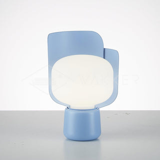 Zuri Lampe de Table Minimaliste en Plastique