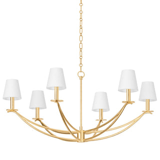 Ulfuvyd Moderne Minimaliste Tissu Métal Lustre