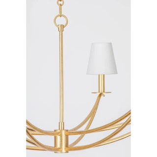Ulfuvyd Moderne Minimaliste Tissu Métal Lustre
