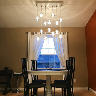Crystal Bubbles Balls Pendant Lamp-Neutral Decor