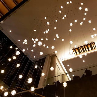 Crystal Bubbles Balls Pendant Lamp-Neutral Decor