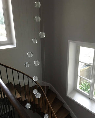 Crystal Bubbles Balls Pendant Lamp-Neutral Decor