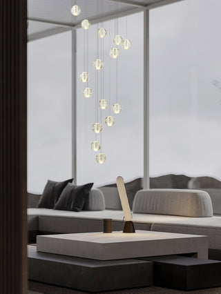 Crystal Bubbles Balls Pendant Lamp-Neutral Decor
