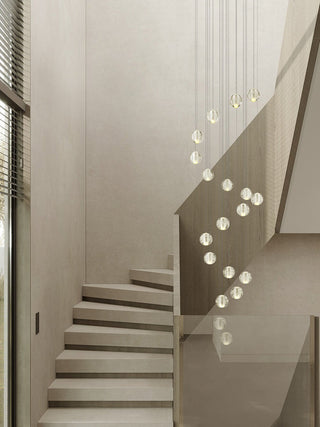 Crystal Bubbles Balls Pendant Lamp-Neutral Decor