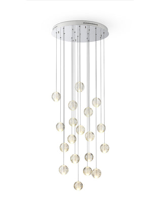 Crystal Bubbles Balls Pendant Lamp-Neutral Decor