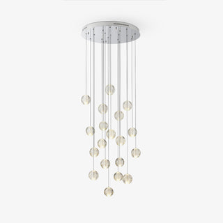 Crystal Bubbles Balls Pendant Lamp-Neutral Decor