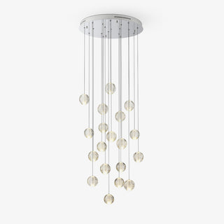 Crystal Bubbles Balls Pendant Lamp-Neutral Decor