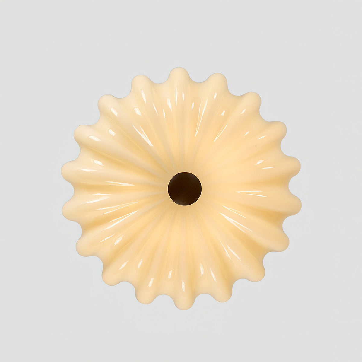 The cream color finish option of the Bofea Ceiling Lamp.