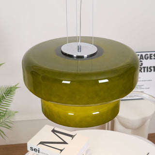 Zerithce Suspension Moderne Minimaliste en Verre