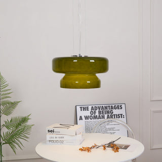 Zerithce Suspension Moderne Minimaliste en Verre