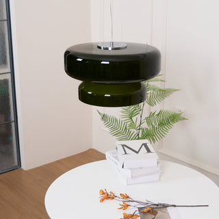Zerithce Suspension Moderne Minimaliste en Verre