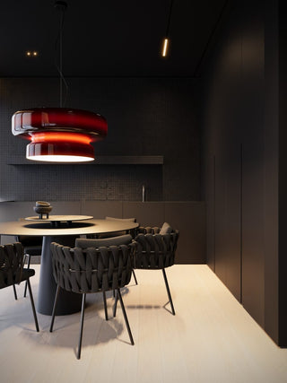 Zerithce Suspension Moderne Minimaliste en Verre