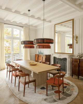 Zerithce Suspension Moderne Minimaliste en Verre