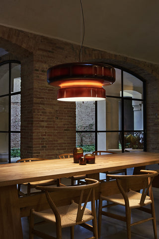 Zerithce Suspension Moderne Minimaliste en Verre