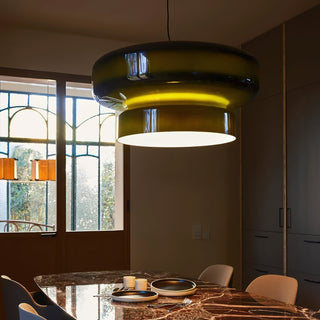 Zerithce Suspension Moderne Minimaliste en Verre