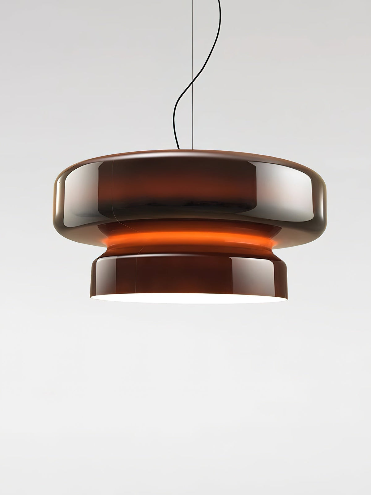 Zerithce Suspension Moderne Minimaliste en Verre
