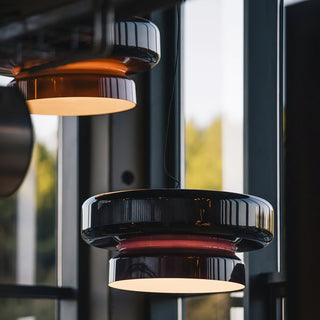 Zerithce Suspension Moderne Minimaliste en Verre