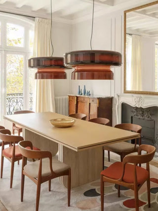 Zerithce Suspension Moderne Minimaliste en Verre