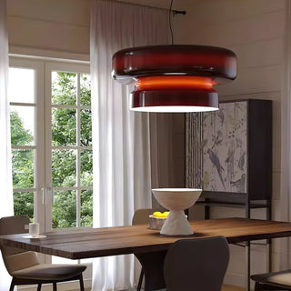 Zerithce Suspension Moderne Minimaliste en Verre