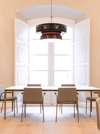 Zerithce Suspension Moderne Minimaliste en Verre