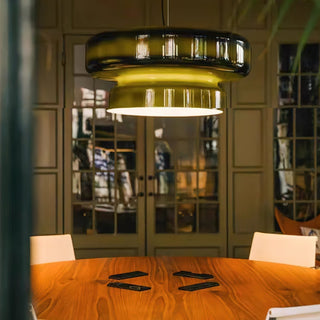 Zerithce Suspension Moderne Minimaliste en Verre