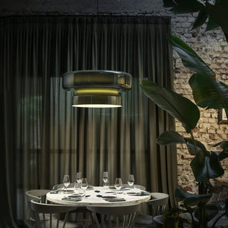 Zerithce Suspension Moderne Minimaliste en Verre
