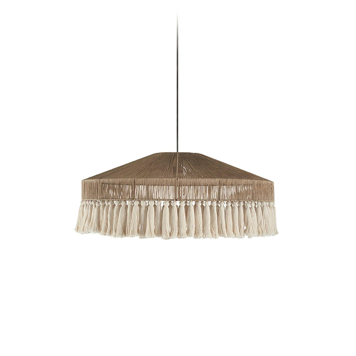 Vorenth Chanvre Corde Suspension Lumière