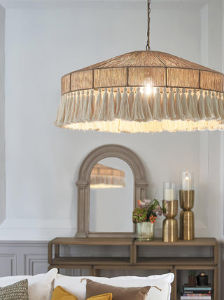 Vorenth Chanvre Corde Suspension Lumière