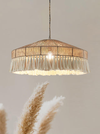 Vorenth Chanvre Corde Suspension Lumière