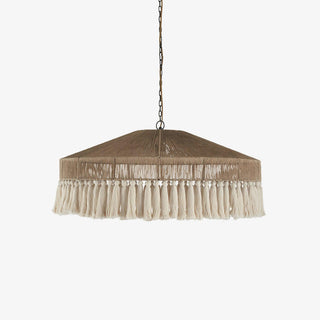Vorenth Chanvre Corde Suspension Lumière