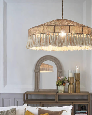 Vorenth Chanvre Corde Suspension Lumière