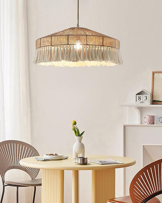 Vorenth Chanvre Corde Suspension Lumière