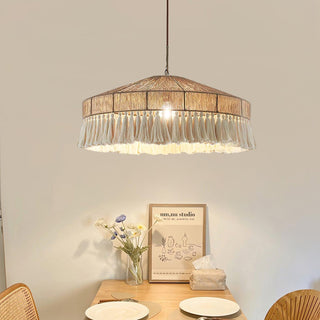 Vorenth Chanvre Corde Suspension Lumière