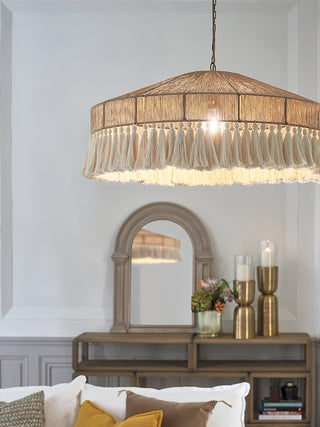Vorenth Chanvre Corde Suspension Lumière